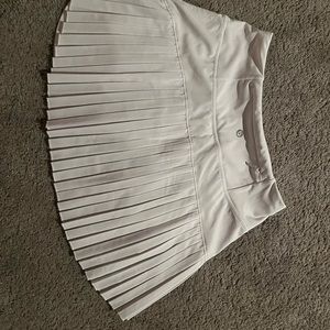white and black tennis skirt combo from amazon